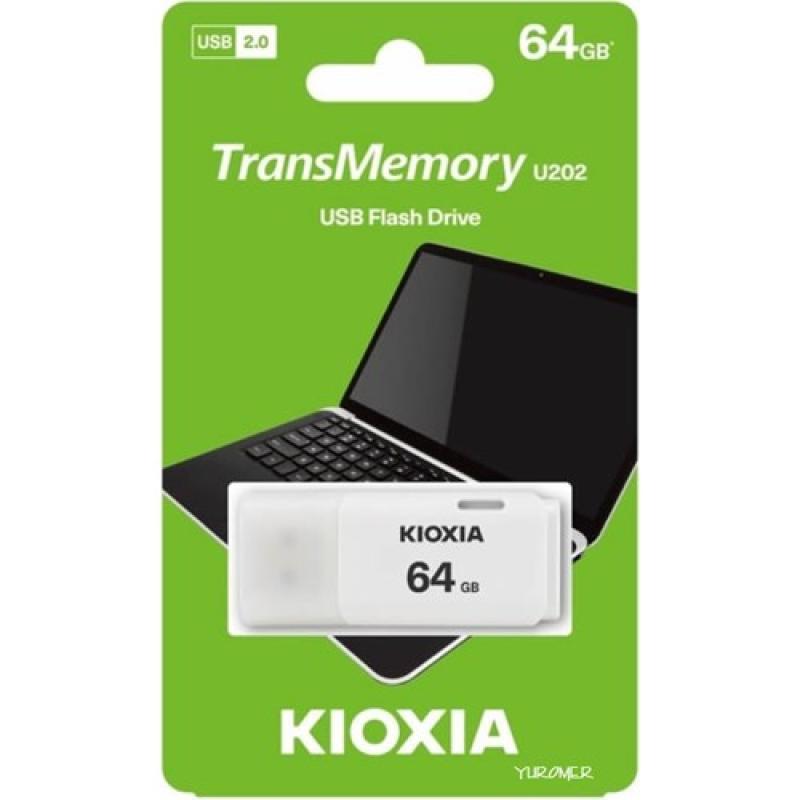 KIOXIA 64GB TransMemory U202 USB 2.0 LU202W064GG4