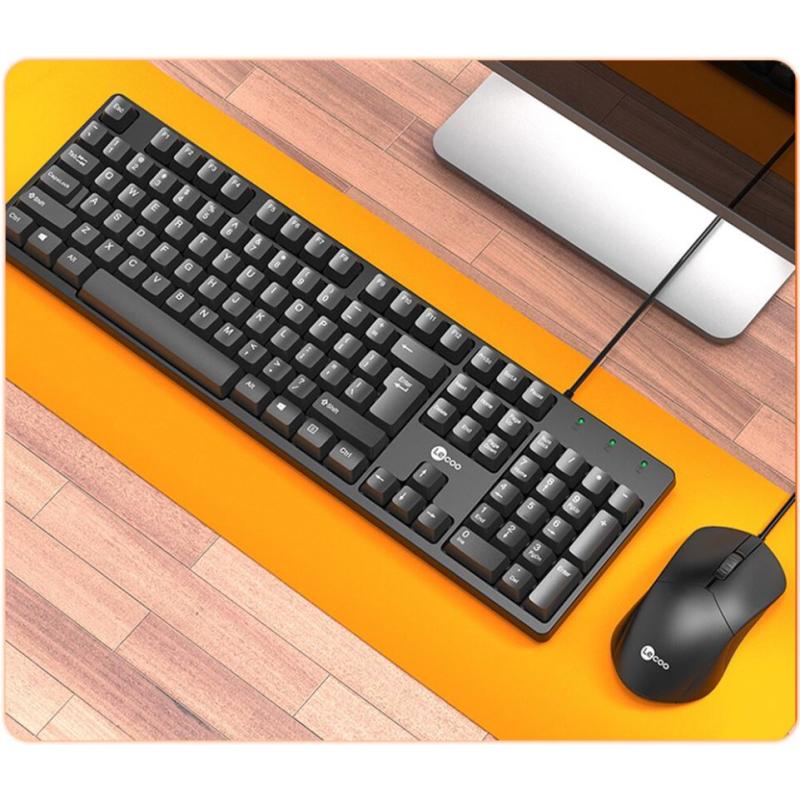 Lenovo Lecoo CM101 Q KABLOLU SİYAH KLAVYE&MOUSE SET