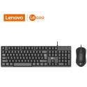 Lenovo Lecoo CM101 Q KABLOLU SİYAH KLAVYE&MOUSE SET