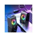 LENOVO LECOO DS100 1+1 Siyah 6w RMS Hoparlör RGB Ledli