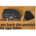 LENOVO VDK8736 USB 2.0 REPLICATOR ETH+DVI USB DEN  EKRAN VE USB ÇOKLAYICI