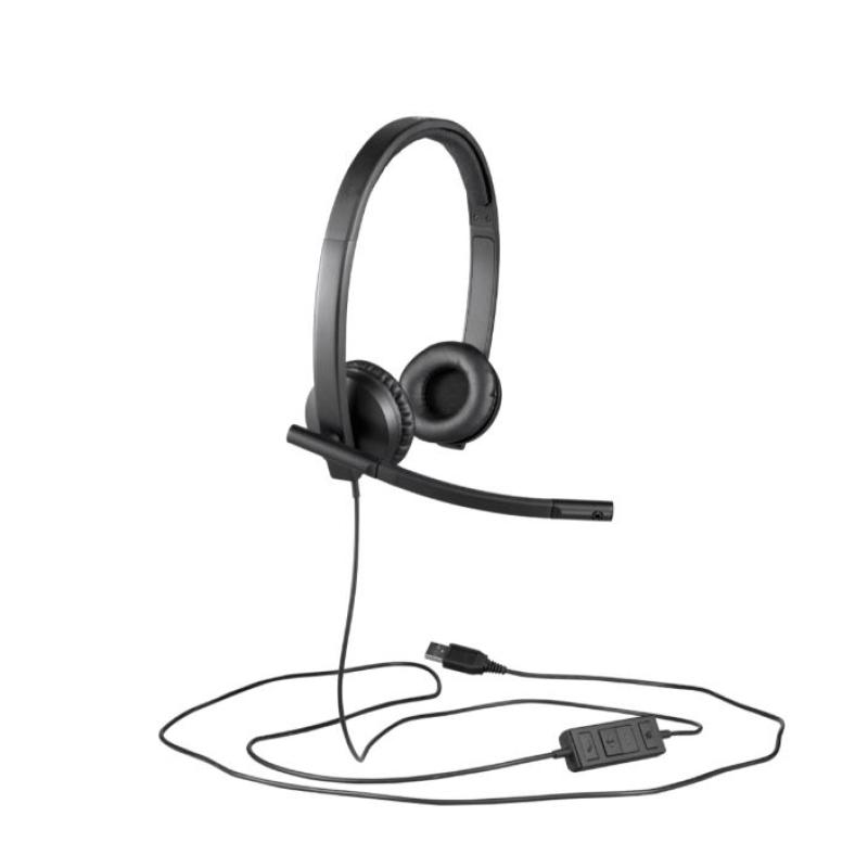 LOGITECH 981-001430 H570E Stereo Usb Çift Taraflı Headset Mikrofonlu Kulaklık