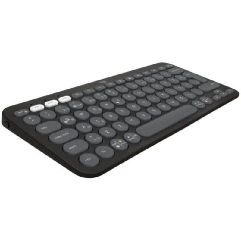 LOGITECH K380S KEYS 2 ÇOKLU CİHAZ ÖZELLİKLİ BLUETOOTH Klavye Siyah  920-011859