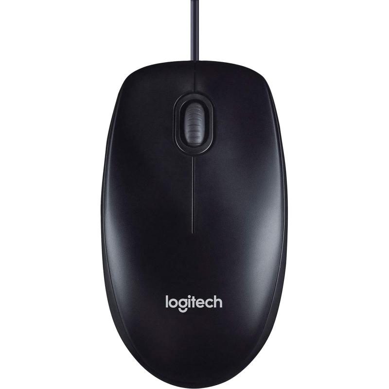 LOGITECH M100, USB Kablolu, 1000dpi, Optik, 3 Tuşlu, Siyah Mouse 910-005003