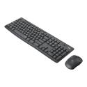 LOGITECH MK295 SİYAH Q KABLOSUZ 920-009804 KLAVYE MOUSE SET Sessiz 