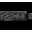 LOGITECH MK295 SİYAH Q KABLOSUZ 920-009804 KLAVYE MOUSE SET Sessiz 
