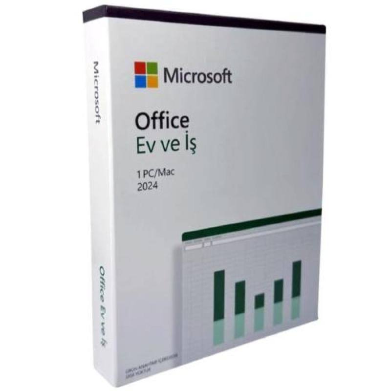 MİCROSOFT Office 2024 EV ve İŞ KUTU TR WİN/MAC EP2-06692 Word,Excel,Power Point,Outlook,Onenote