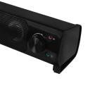 MIKADO MD-S102 2.0 3Wx2CH RGB Ledli Siyah USB Soundbar Speaker Hoparlör