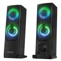 MIKADO MD-S102 2.0 3Wx2CH RGB Ledli Siyah USB Soundbar Speaker Hoparlör