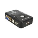 MOLİX MX-2740 2 Port VGA Manuel Kvm Switch + usb ve ek kabloları 