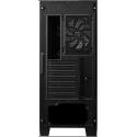 MSI MAG FORGE 320R AIRFLOW A-RGB ATX Siyah Mid Tower Kasa PSU YOK Temperli Cam,4x120MM
