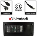 NIVATECH BC913 18.5V/6.5A (7.4*5.0)HP İĞNE NOTEBOOK ADAPTORU