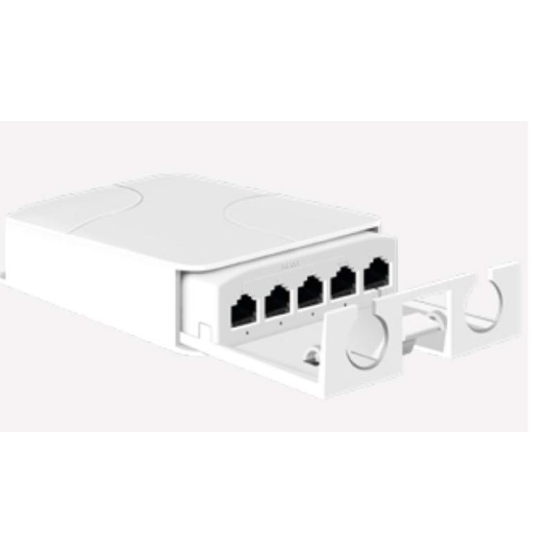 Hi-BT14FV-A DIŞ ORTAM 100Mbps PoE Extender  1 giriş  4 çıkış