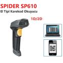 PERKON SPIDER SP610 Karekod (2D) El Tipi Kablolu BARKOD OKUYUCU