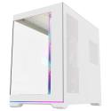 Rampage KAIZER Kumandalı 7*12cm ARGB Fan+Kontrolcü PWM Fanlı ATX/M-ATX Beyaz Oyuncu Kasası PSU YOK 