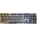 RAYNOX K-714 IŞIKLI RAINBOW SİYAH STANDART GAMING KLAVYE 