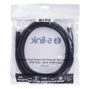 S-link SL-HDM4K10 10mt v2.0 4K 19+1 HDMI to HDMI (3840*2160) 60Hz Kablo