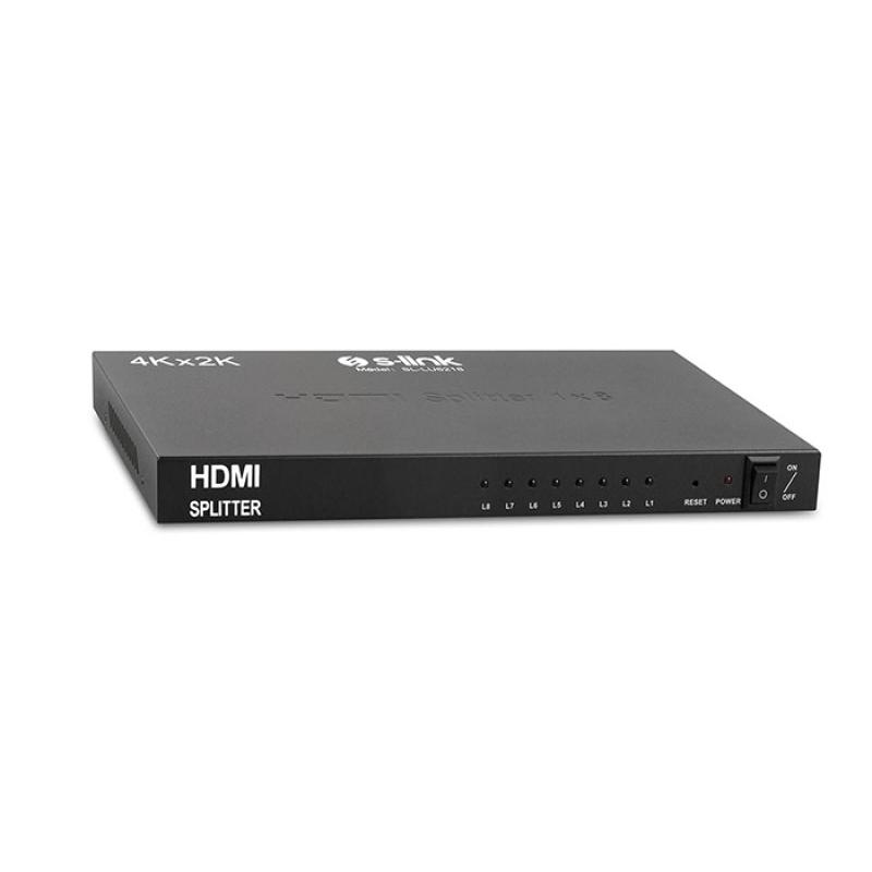 S-link SL-LU6218 8 Port 4K*2K HDMI Splitte  HDMI ÇOKLAYICI 