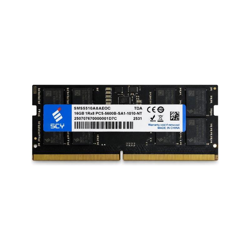 SCY 16GB 5600Hz DDR5 SODIMM/1.1V/CL46 SM5S510A8AEOC Notebook Ram