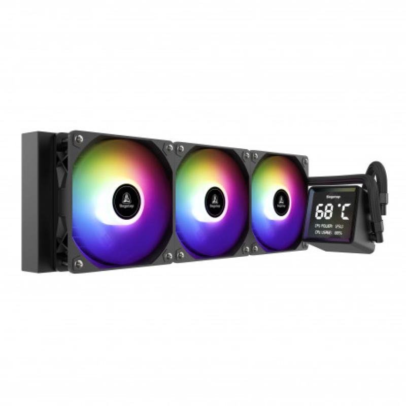 SEGOTEP BeAced LCD EKRANLI 360 Siyah 360mm Sıvı Soğutucu