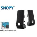 Snopy SN-611 2.0 AC 220V Speaker mikrofon girişli