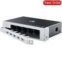 STONET ST105D 5 Port 10/100 Emniyet Kilitli Metal Kasa Fast Ethernet Switch SWITCH 