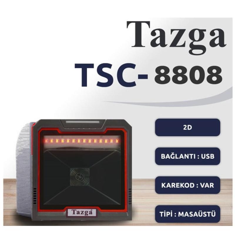 TAZGA TSC 8808 MASA TİPİ 2D BARKOD OKUYUCU KAREKOD  VE   1D  2D BARKOD OKUYUCU