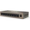TENDA TEG1008M 8 Port 10/100/1000Mbps Gigabit Switch Metal Kasa