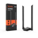 TENDA U18A AX1800 2.4 574Mbps,5GHz 1201Mbps,USB 3.0,2x5 dBi ANTEN,DUAL BAND WiFi-6 USB ADAPTÖR