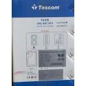 TESCOM TEOS+ 1KVA 2x12V/7AH Akülü 1F/1F ONLİNE LCD Ekranlı 4/8 DK UPS 900040339