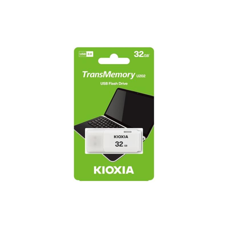 KIOXIA 32GB HAYABUSA USB 2.0 U202W0320 Bellek