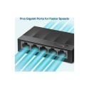 TP-LINK  LS1005G 5 PORT 10/100/1000 GIGABIT SWICH