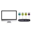 TP-LINK ( UH400)5Gbps Transfer Hızlı Tak ve kullan 4-Port USB ÇOKLAYICI
