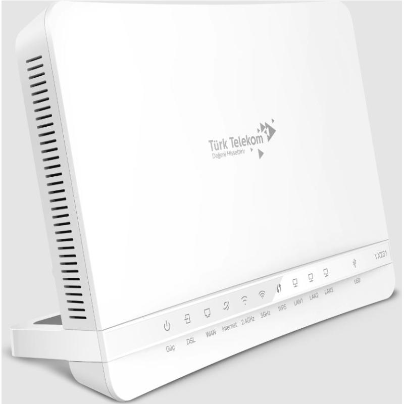 MODEM-TP-Link VX231 Wi-Fi 6 AX1800 Gigabit 4 PORT ADSL/VDSL DUAL BAND MODEM