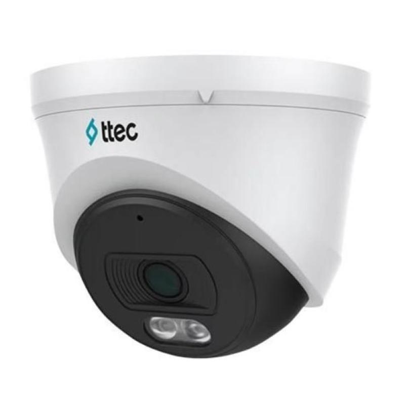 ttec 2MP 2.8mm Lensli IR IP Dome Kamera H265+ IPDP-2330M-M-Lite dahili mikrofon 