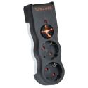 TUNÇMATİK 2Lİ TSK19022 Enerji Koruma Prizi 1050 Joule İkili Siyah 2Lİ  akım koruma