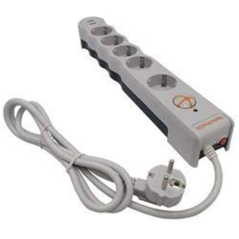 TUNÇMATİK 5Lİ TSK5015 JOULE SİYAH 2xUSB 1.5MT AKIM KORUMALI PRİZ