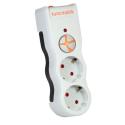 TUNÇMATİK  TSK19021 Powersurge2 Enerji Koruma Prizi 2li 1050 Joule Beyaz  akım koruma