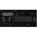 TURBOX MAINDESK Multimedya BİLEK DESTEKLİ KABLOSUZ KLAVYE  MOUSE SET