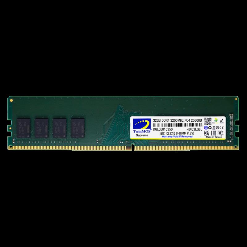 TWINMOS DDR4 32GB 3200MHz DDR4 Desktop Ram MDD432GB3200DWO