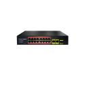 URANIUM POE-1621SFP-200W 16 Port 10/100 2xgigabit RJ45 1xsfp Uplink 200W Poe Switch Uranium 16+2