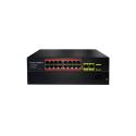 URANIUM POE-1621SFP-200W 16 Port 10/100 2xgigabit RJ45 1xsfp Uplink 200W Poe Switch Uranium 16+2