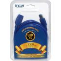 USB INCA 3.0 TO USB UZATMA KABLOSU BLİSTER 2MT IUSB-01