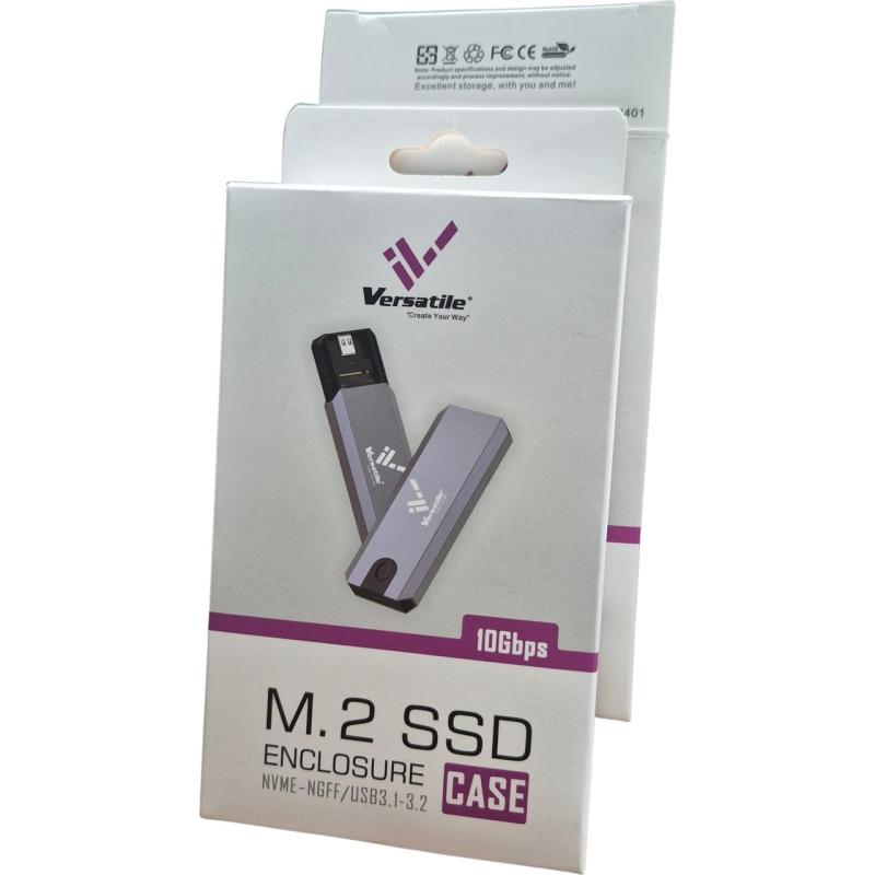 VERSATİLE Usb 3.1 Type C To NGFF  Nvme Ssd M.2 M-Key Hard Disk Kutusu ENCLOSURE USB 3.1 3.2