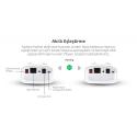 VİDEOPARK 2.4G/300MBPS (DIŞ ORTAM ACCESS POİNT 1KM) HAZIR KURULUMA GEREK YOK aktarıcı 2 Lİ SET  VP-2300CPE