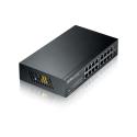 ZYXELL 16 PORT GS1100-16 V3 10/100/1000 GİGABİT YÖNETİLEMEZ METAL SWITCH