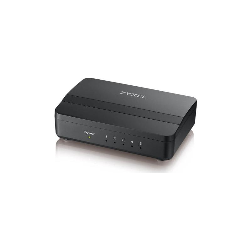 ZYXELL GS-105S V2 5 PORT 10/100/1000 Gigabit Ethernet Media Switch GS-105SV2-EU0101F
